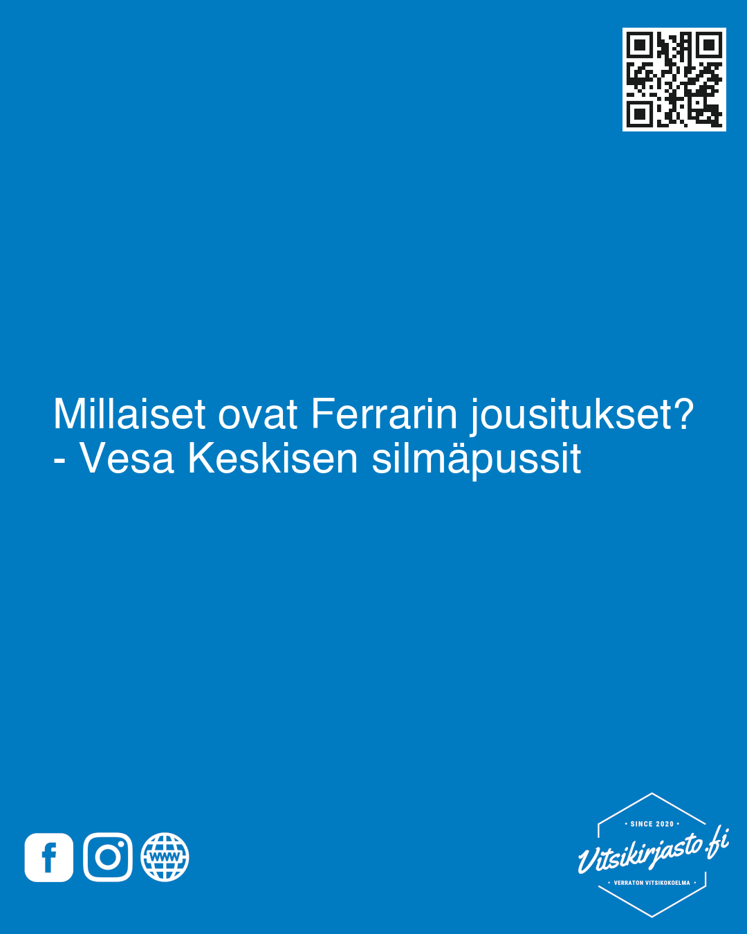 Millaiset Ovat Ferrarin Jousitukset