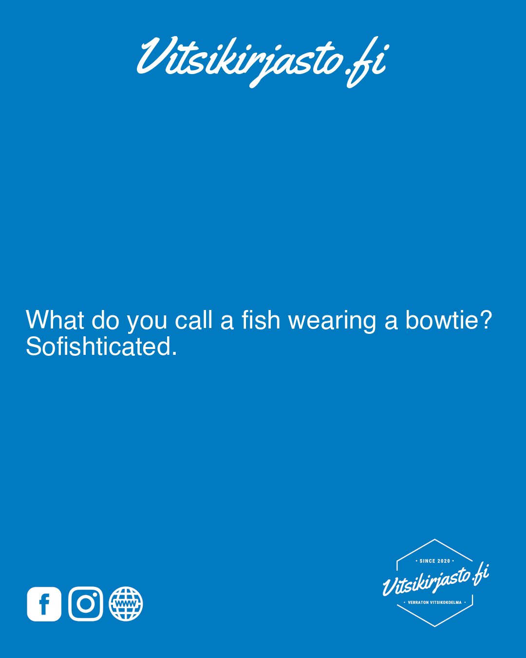 what-do-you-call-a-fish-wearing-a-bowtie